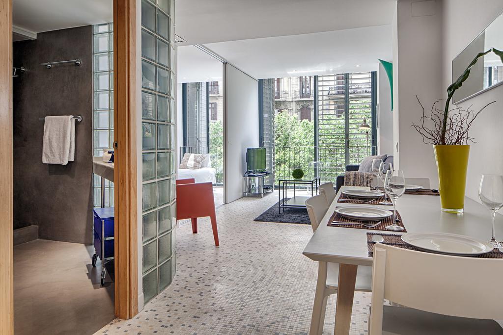 Habitat Apartments Pedrera Barcelona Rom bilde