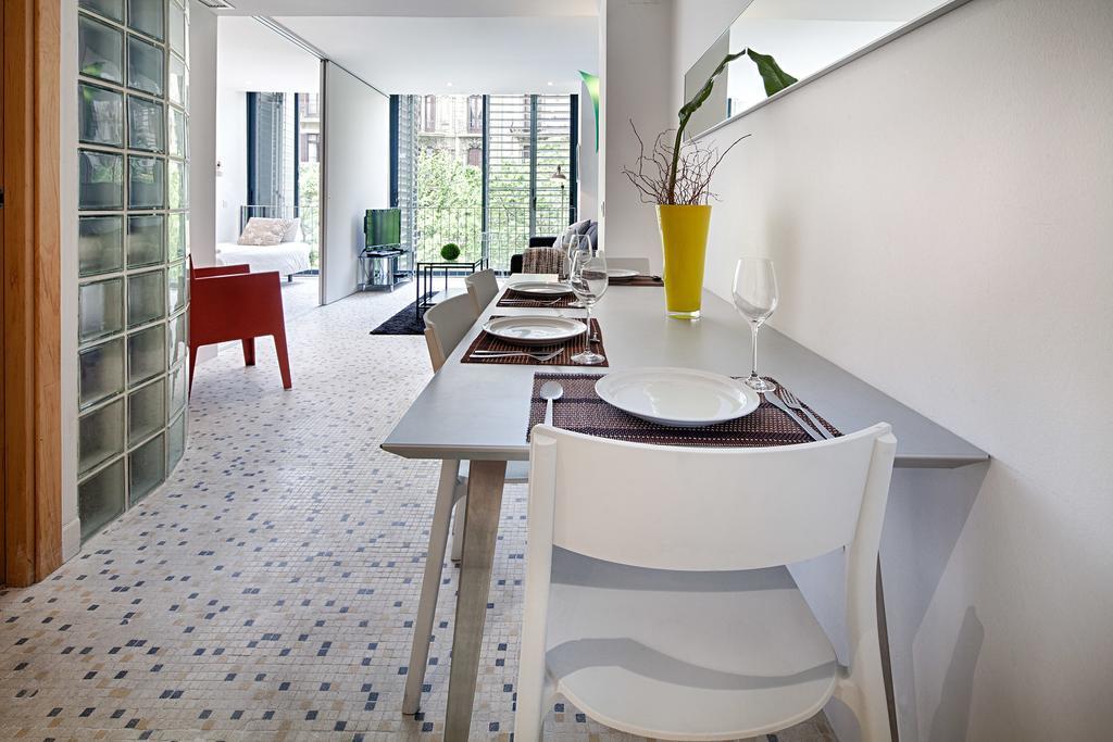 Habitat Apartments Pedrera Barcelona Rom bilde